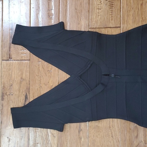Herve Leger black bandage dress - Picture 6 of 12